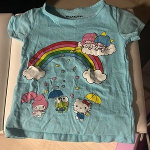 Hello Kitty Vintage Kids 5/6 Sanrio Top Short Sleeve Tee